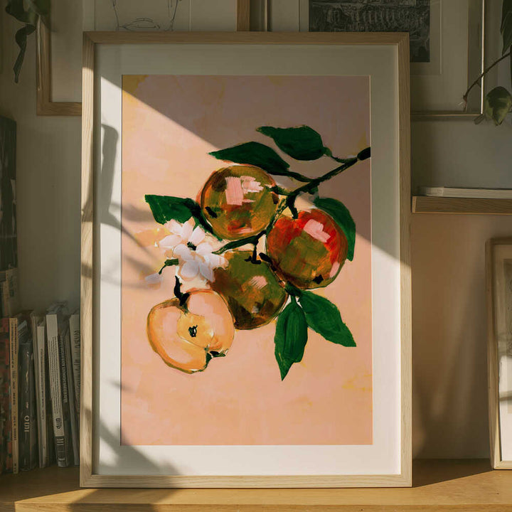 Apple Branch Blossoms