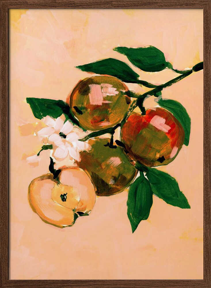 Apple Branch Blossoms