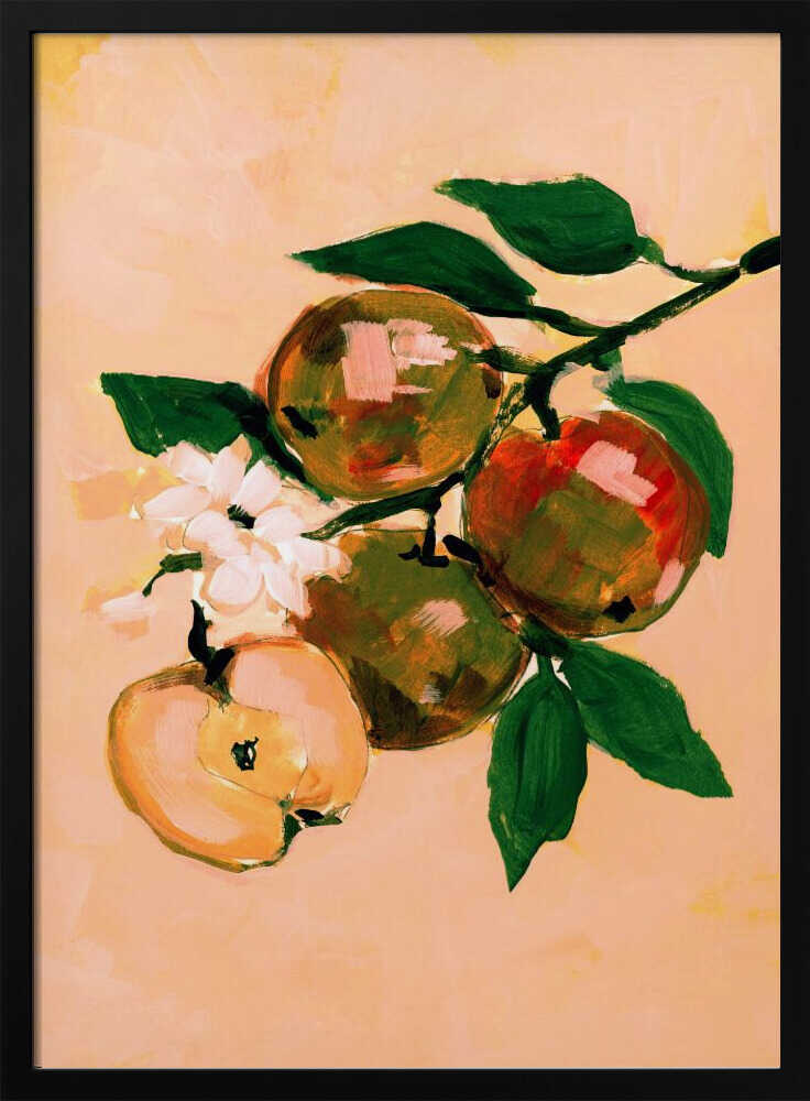 Apple Branch Blossoms