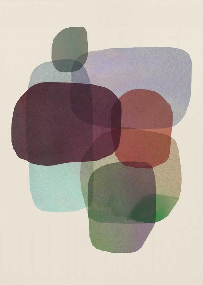 Overlapping Abstract Shapes