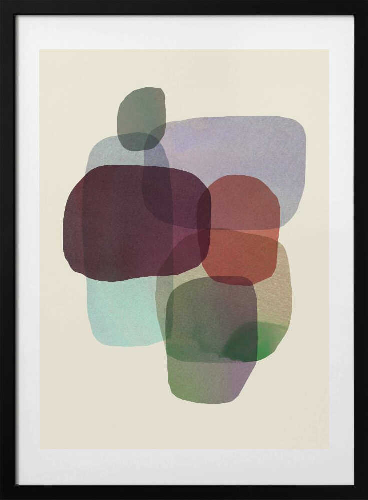 Overlapping Abstract Shapes
