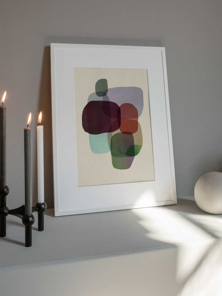 Overlapping Abstract Shapes
