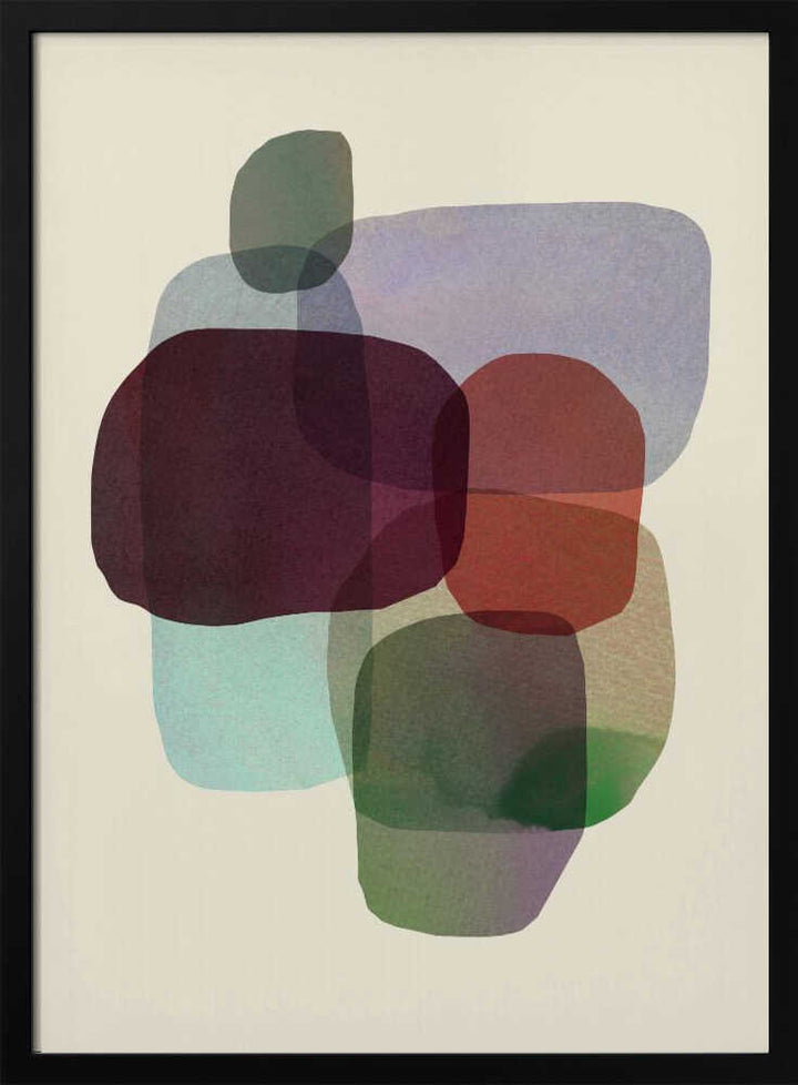 Overlapping Abstract Shapes