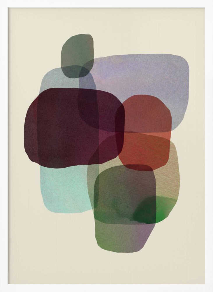 Overlapping Abstract Shapes