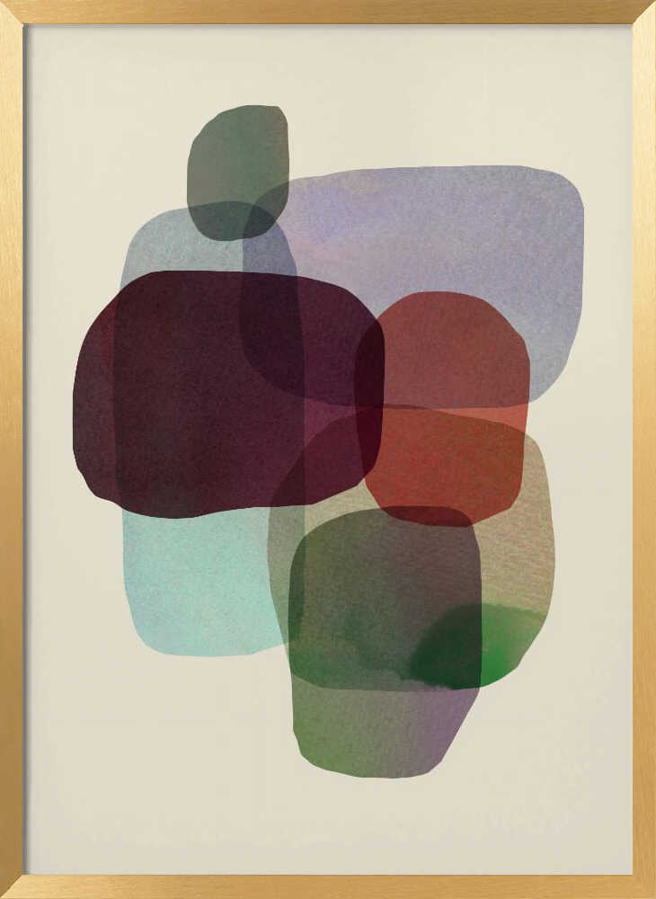Overlapping Abstract Shapes