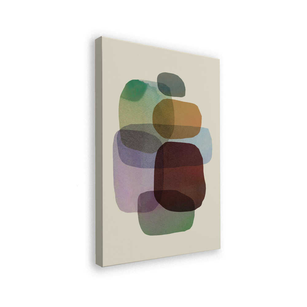 Overlapping Organic Shapes