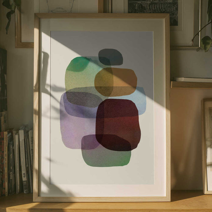 Overlapping Organic Shapes