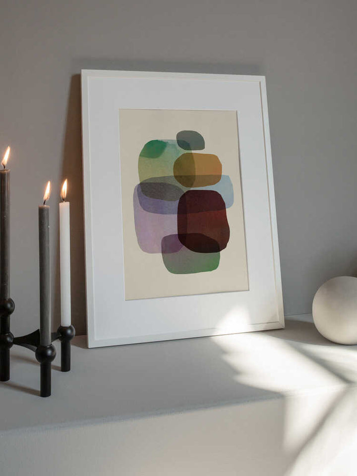 Overlapping Organic Shapes