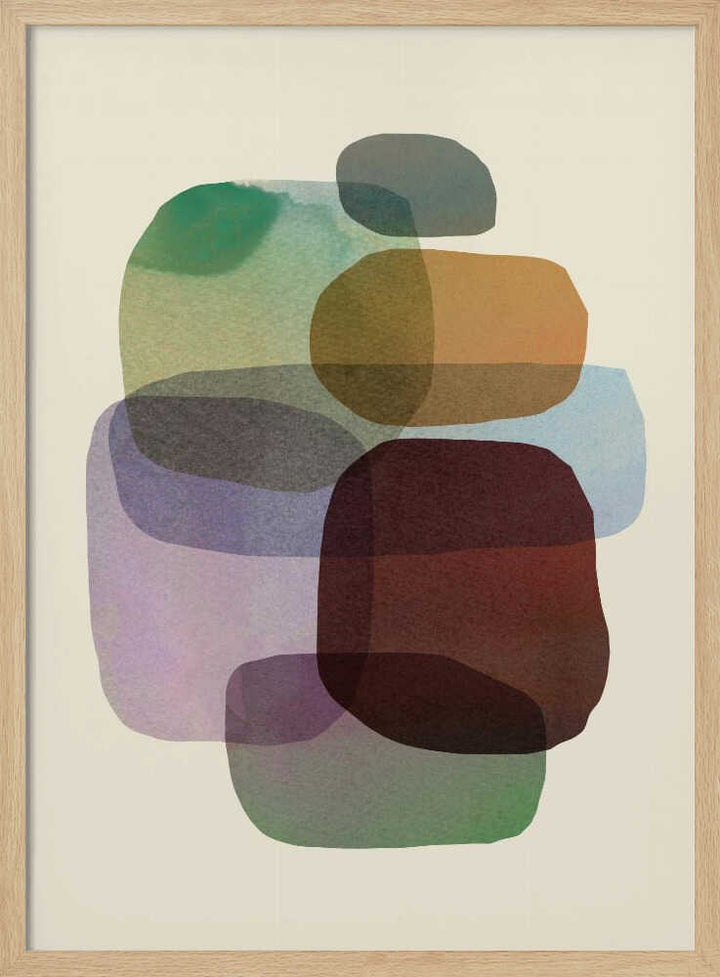 Overlapping Organic Shapes