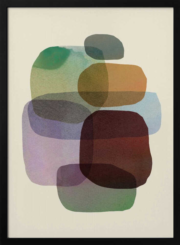 Overlapping Organic Shapes