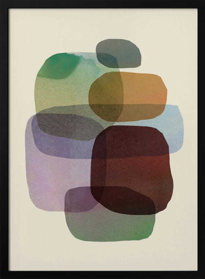 Overlapping Organic Shapes