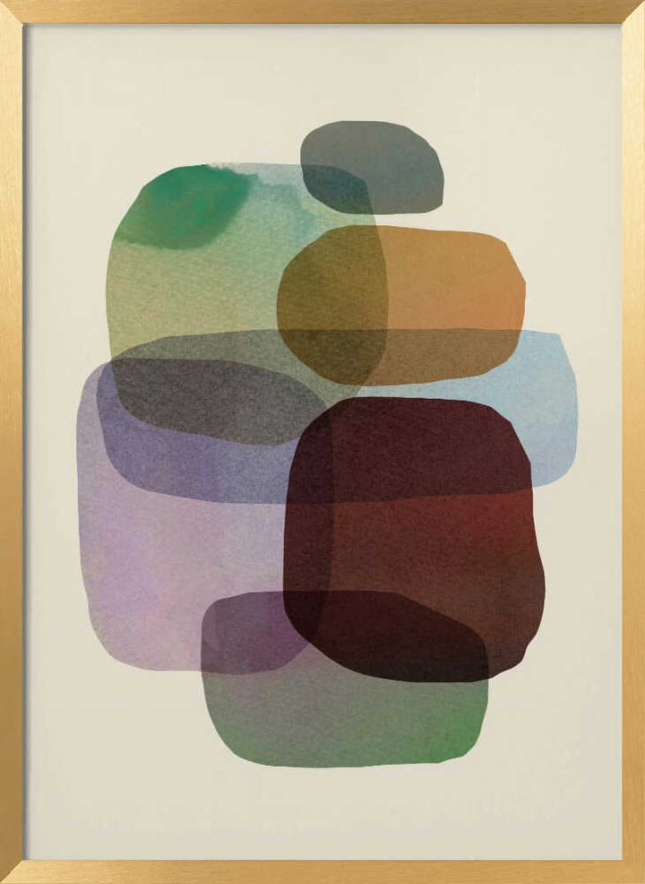 Overlapping Organic Shapes