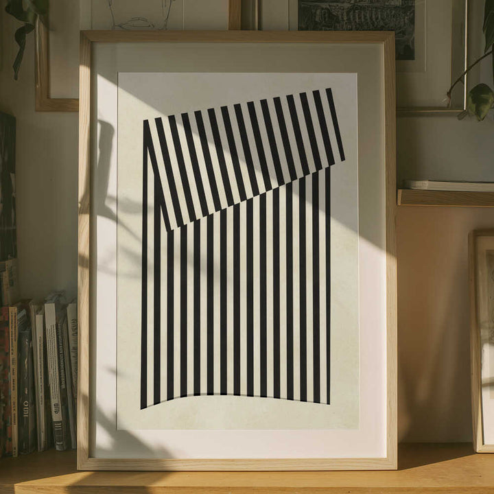 Abstract Striped Design