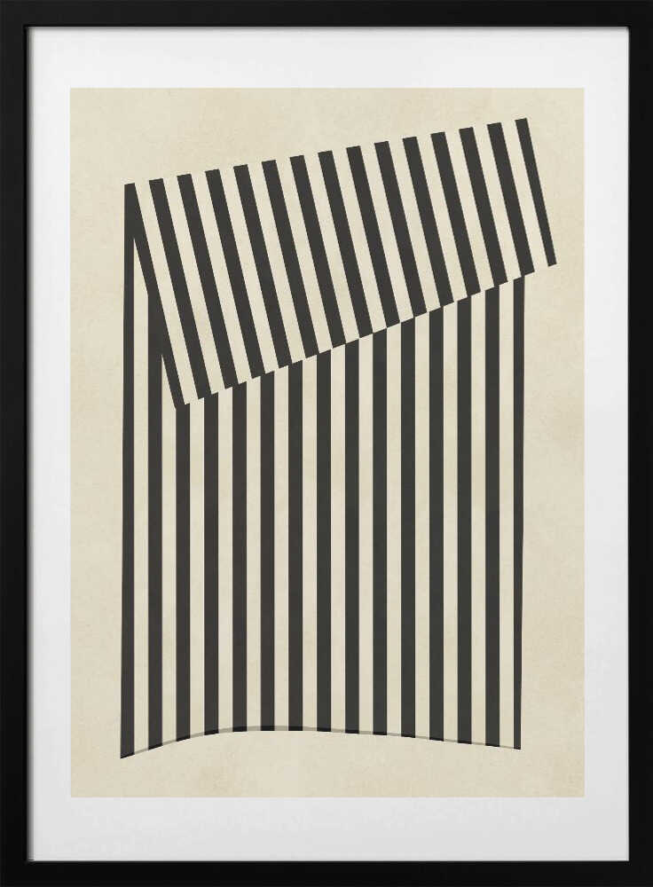 Abstract Striped Design