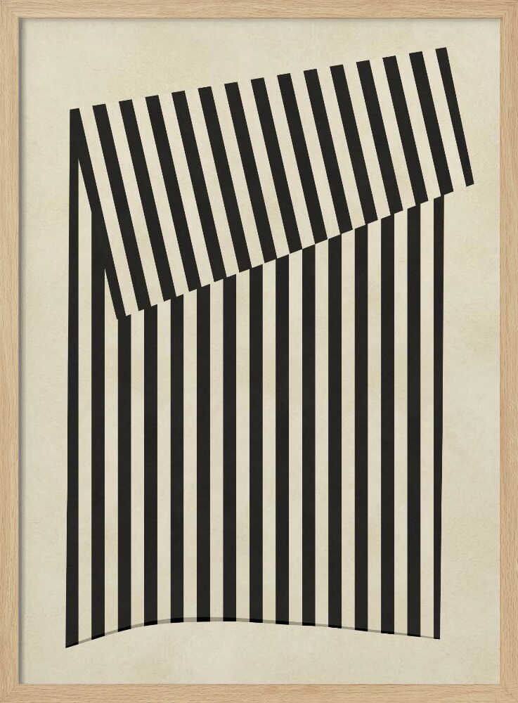 Abstract Striped Design