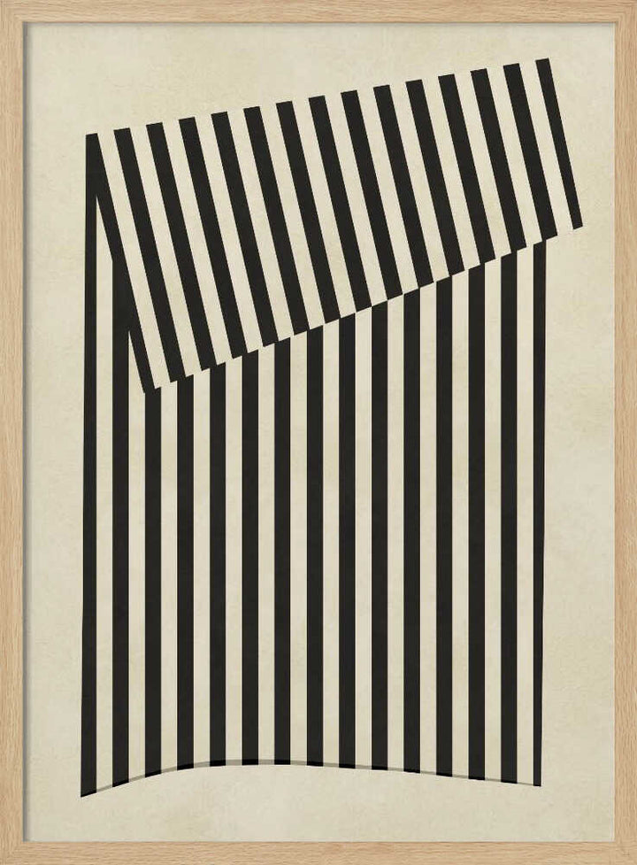 Abstract Striped Design