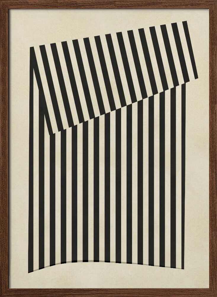 Abstract Striped Design