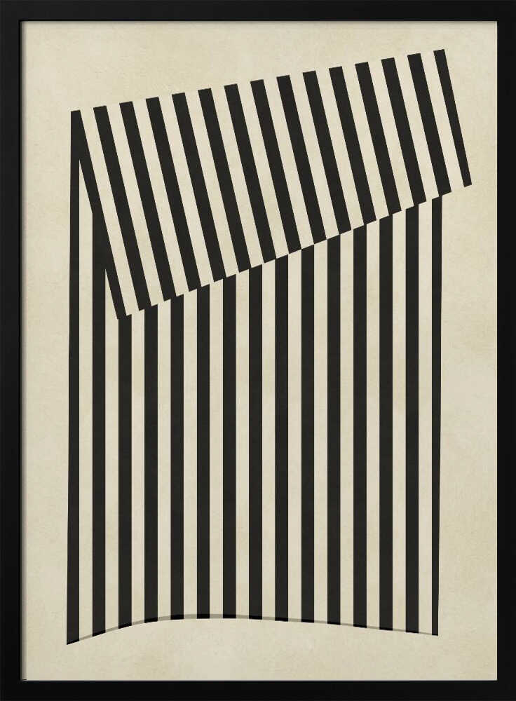 Abstract Striped Design