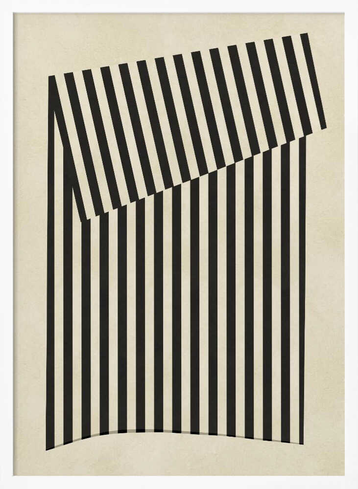 Abstract Striped Design