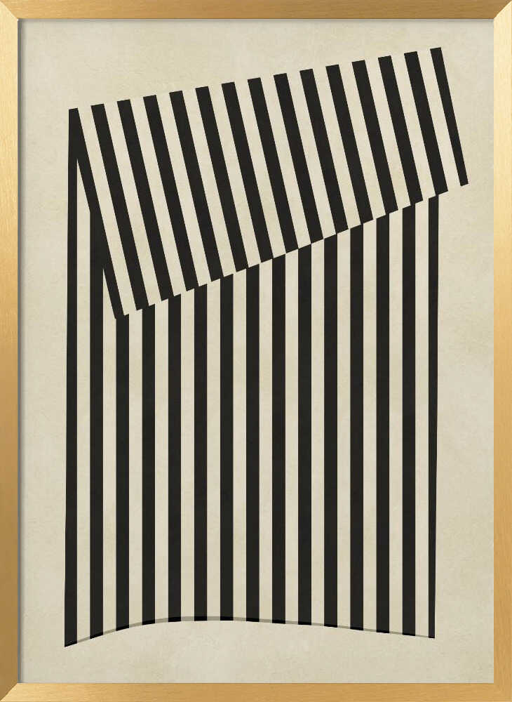 Abstract Striped Design