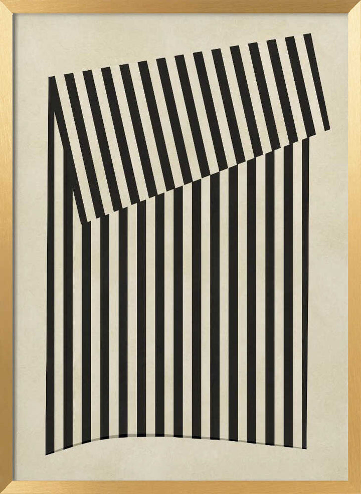 Abstract Striped Design