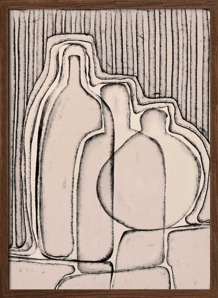 Abstract Bottle Shapes