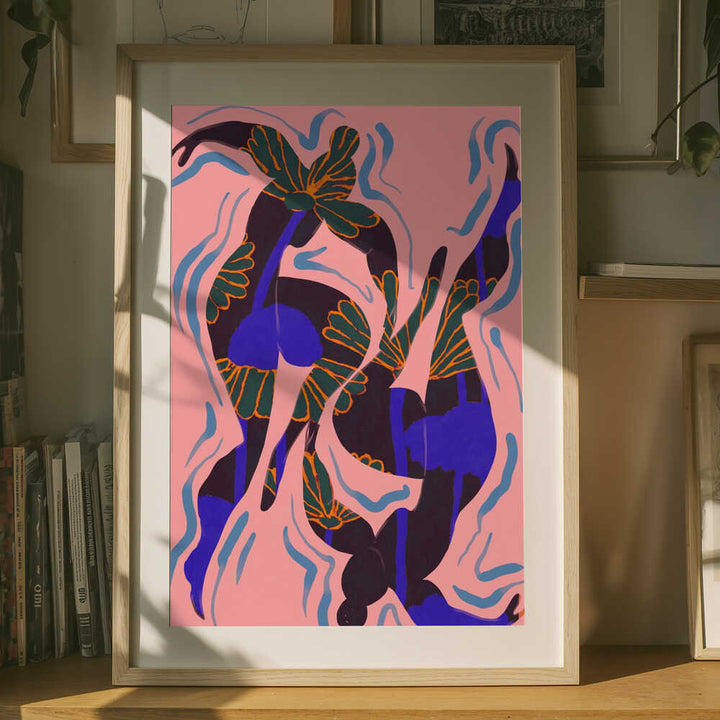 Vibrant Fluid Dance
