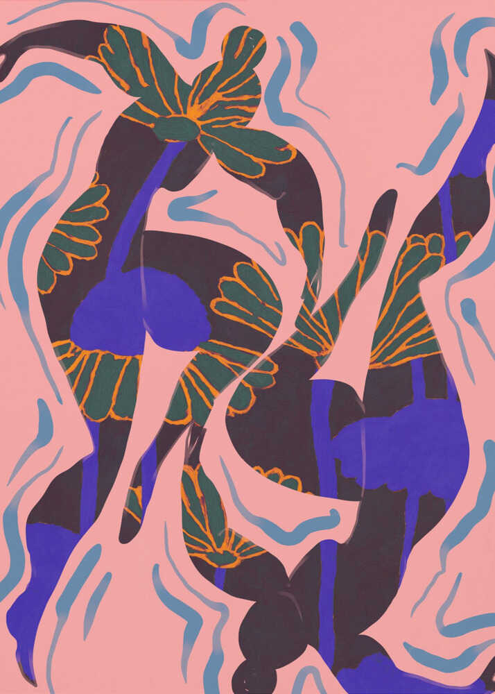 Vibrant Fluid Dance