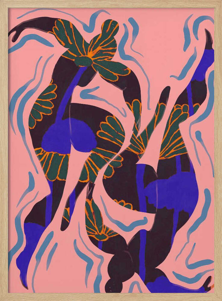 Vibrant Fluid Dance