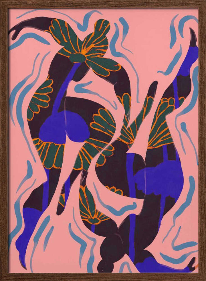 Vibrant Fluid Dance