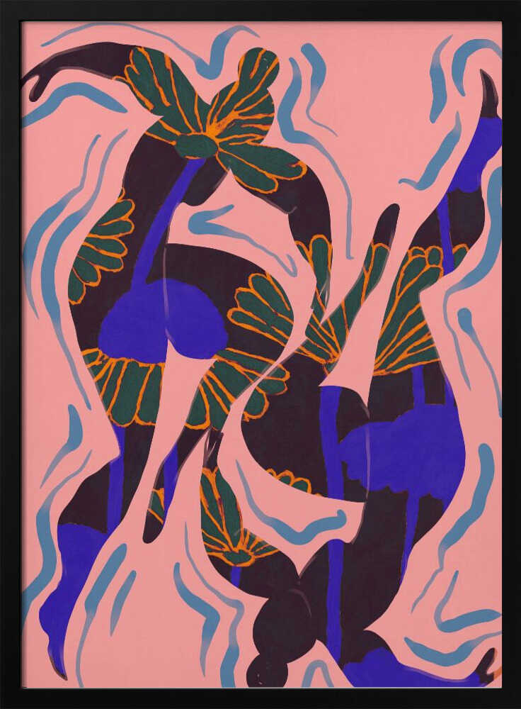 Vibrant Fluid Dance
