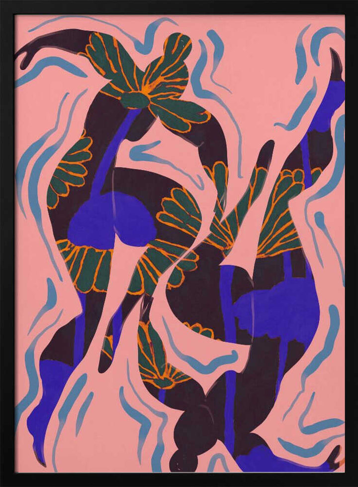 Vibrant Fluid Dance