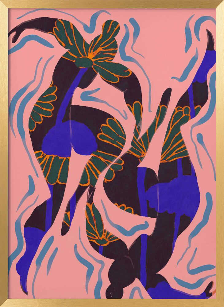Vibrant Fluid Dance