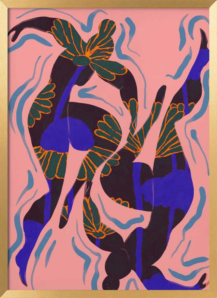 Vibrant Fluid Dance