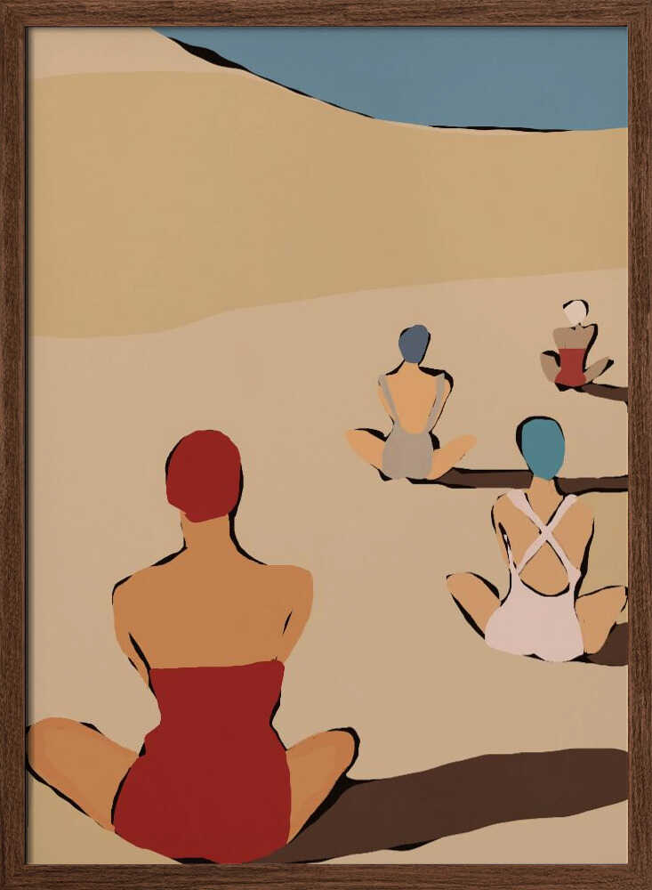 Summer Beach Relaxation