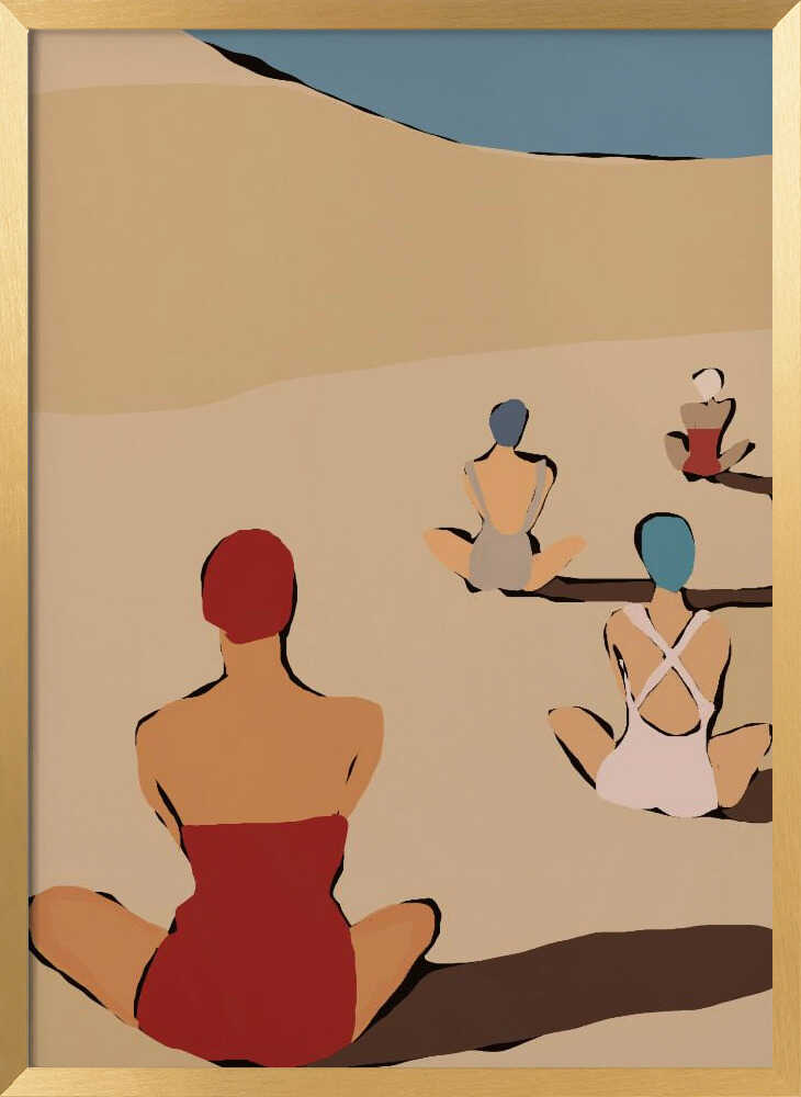 Summer Beach Relaxation