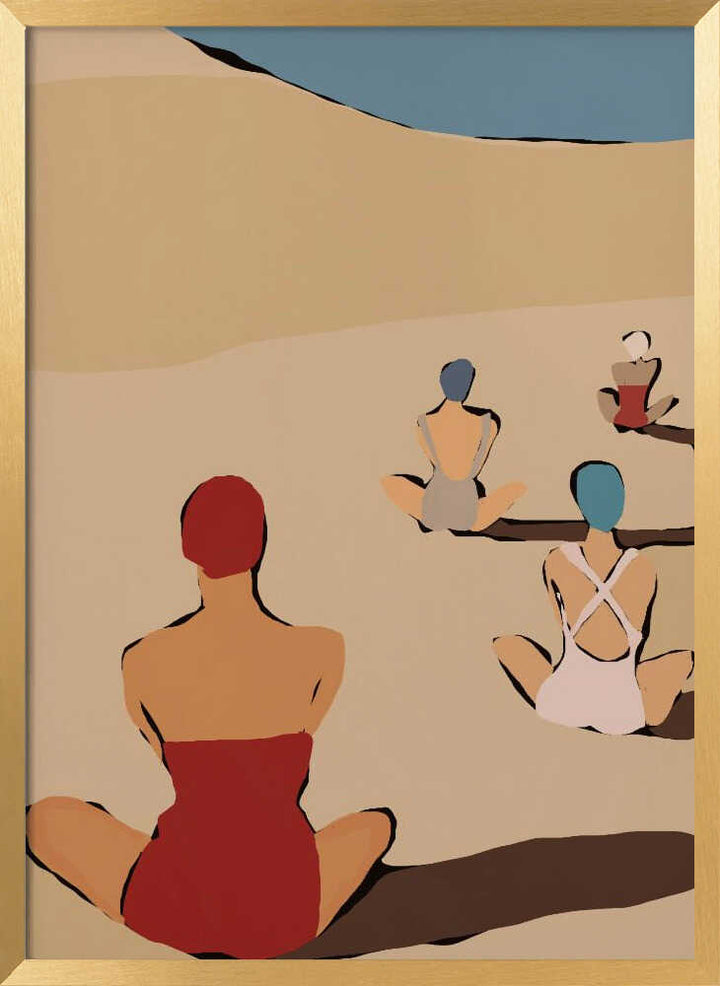 Summer Beach Relaxation