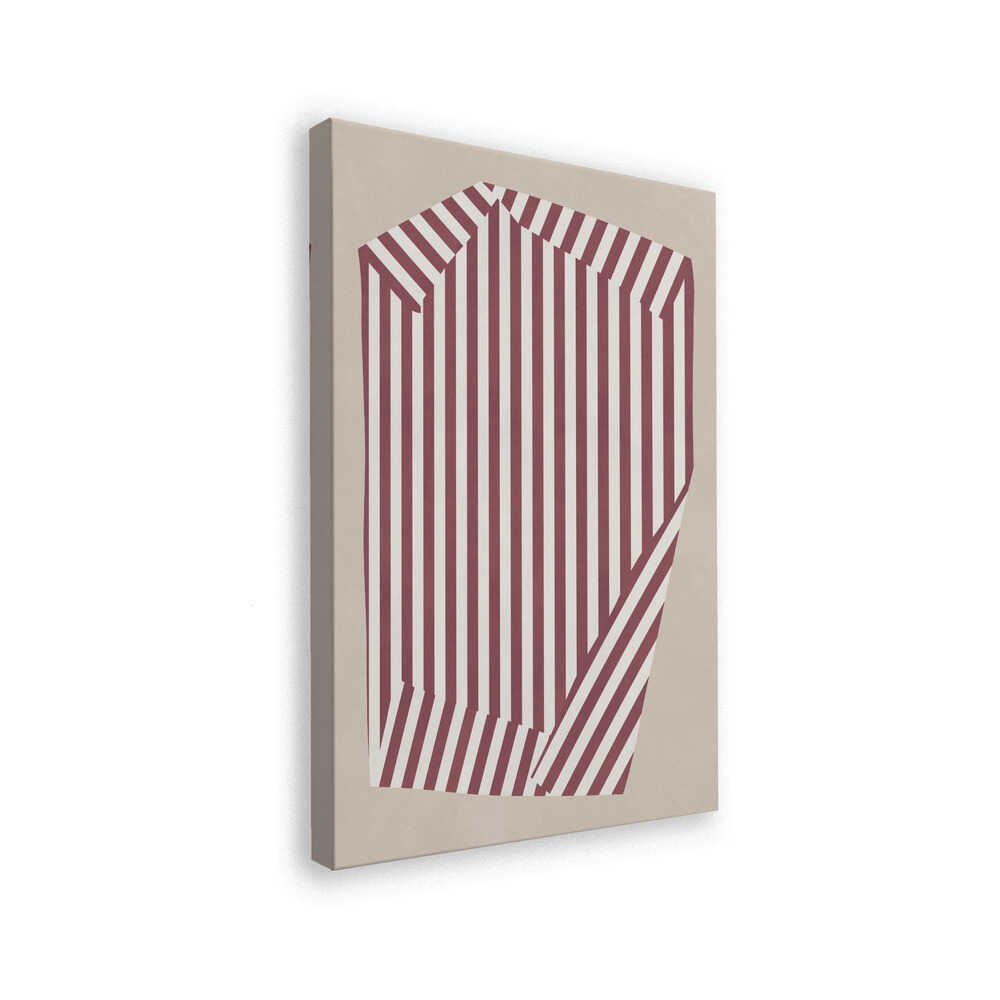 Folded Stripe Abstract