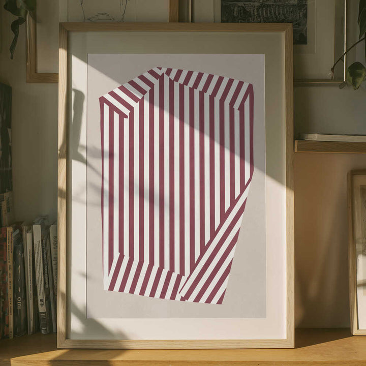 Folded Stripe Abstract