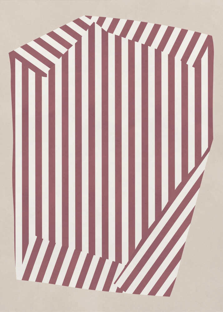 Folded Stripe Abstract