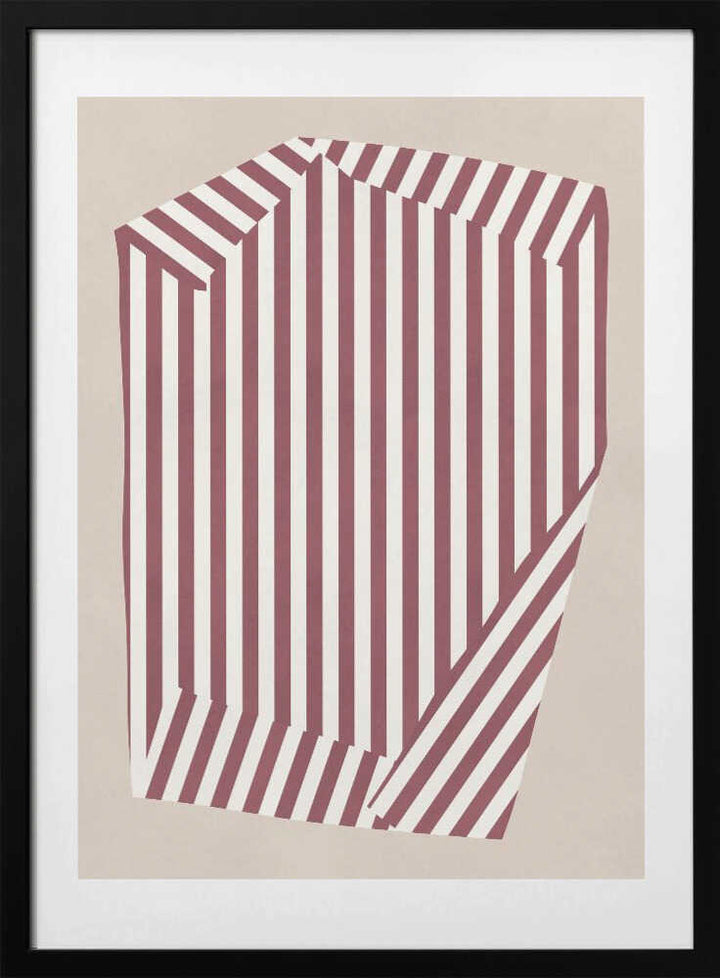 Folded Stripe Abstract