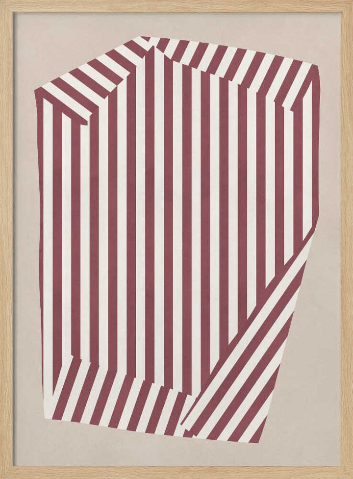 Folded Stripe Abstract