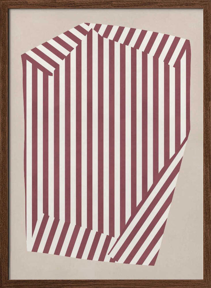 Folded Stripe Abstract