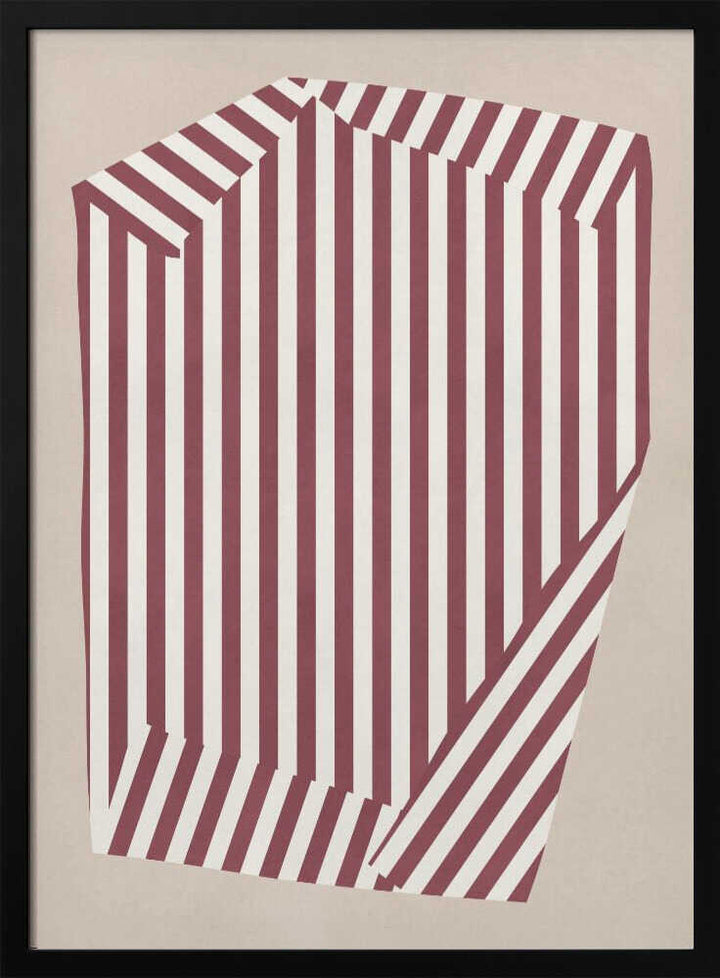 Folded Stripe Abstract