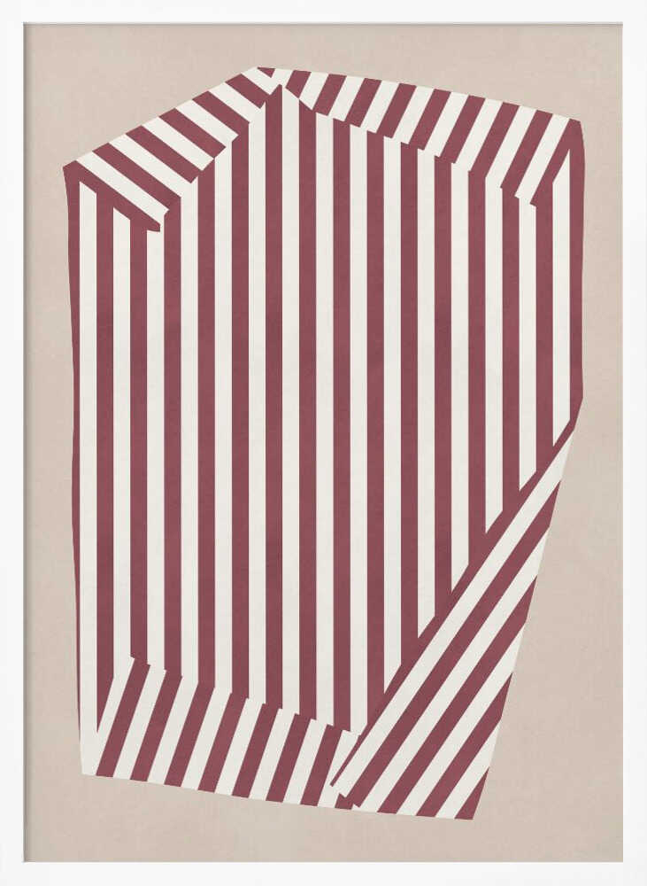 Folded Stripe Abstract