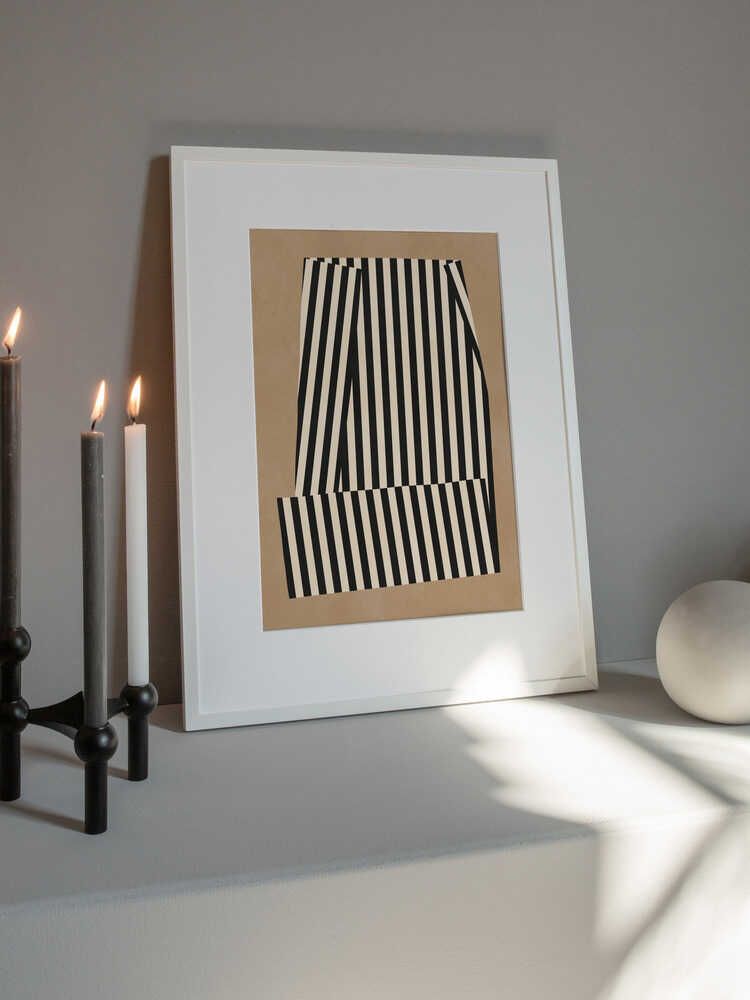 Geometric Folded Pattern