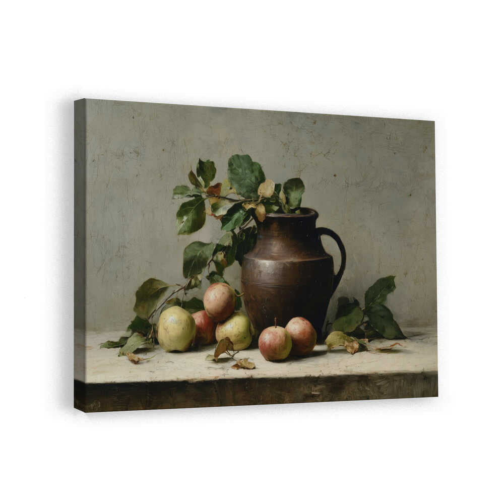 Autumn Apples And Pitcher