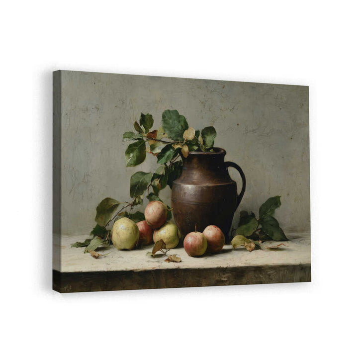 Autumn Apples And Pitcher