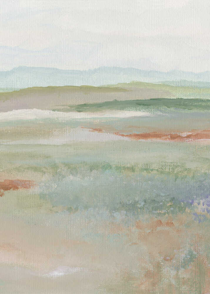 "Serene Rolling Hills No. 2" by Nikita Jariwala — Landscape Wall Art