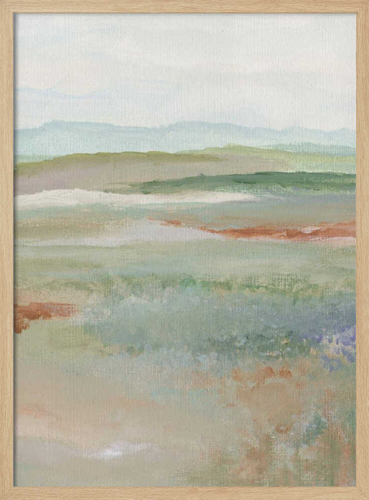 "Serene Rolling Hills No. 2" by Nikita Jariwala — Landscape Wall Art